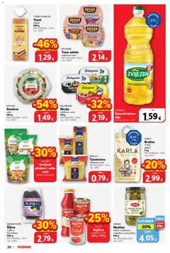 Plodine Katalog - Pregled kataloga iz trgovine Plodine, vrijedi od 20.05.2026 | Stranica: 32 | Proizvodi: Tjestenina, Šljiva, Rajčica, Orah