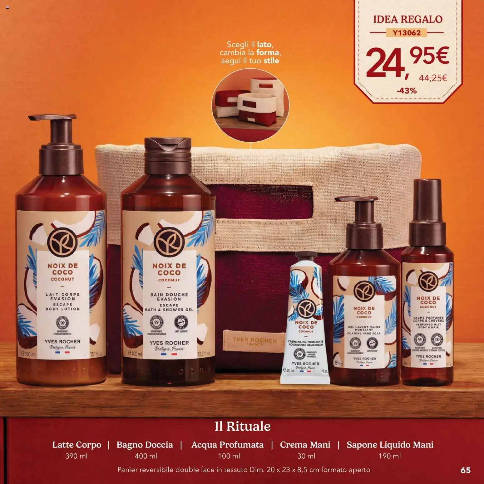 Volantino Yves Rocher del 20/10/2026 | Pagina: 65 | Prodotti: Sapone, Acqua, Bagno, Doccia