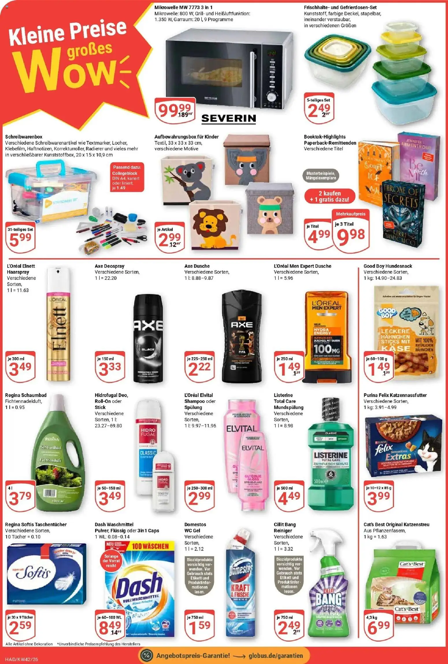 Globus Prospekt Halle (saale) (ab 12.10.2026) » Angebote online | Seite: 4 | Produkte: Grill, Käse, Taschentücher, Listerine