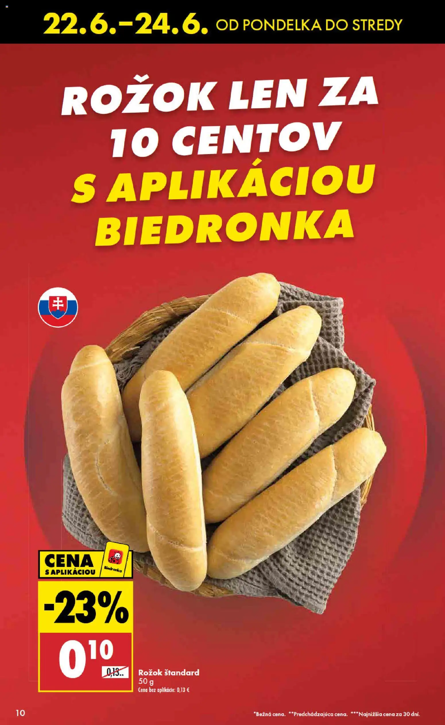 Nové Biedronka akcie – leták je platný od 22.06.2026 | Strana: 10