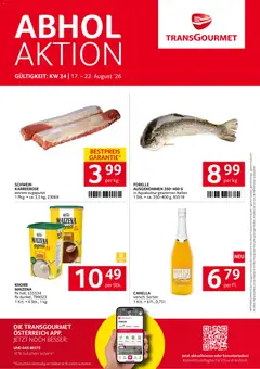 Transgourmet Flugblatt ab 17.08.2026 gültig
