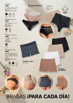 Vista previa Leonisa folleto válido desde el 01.03.2026 | Página: 39 | Productos: Bragas, Café, Braga