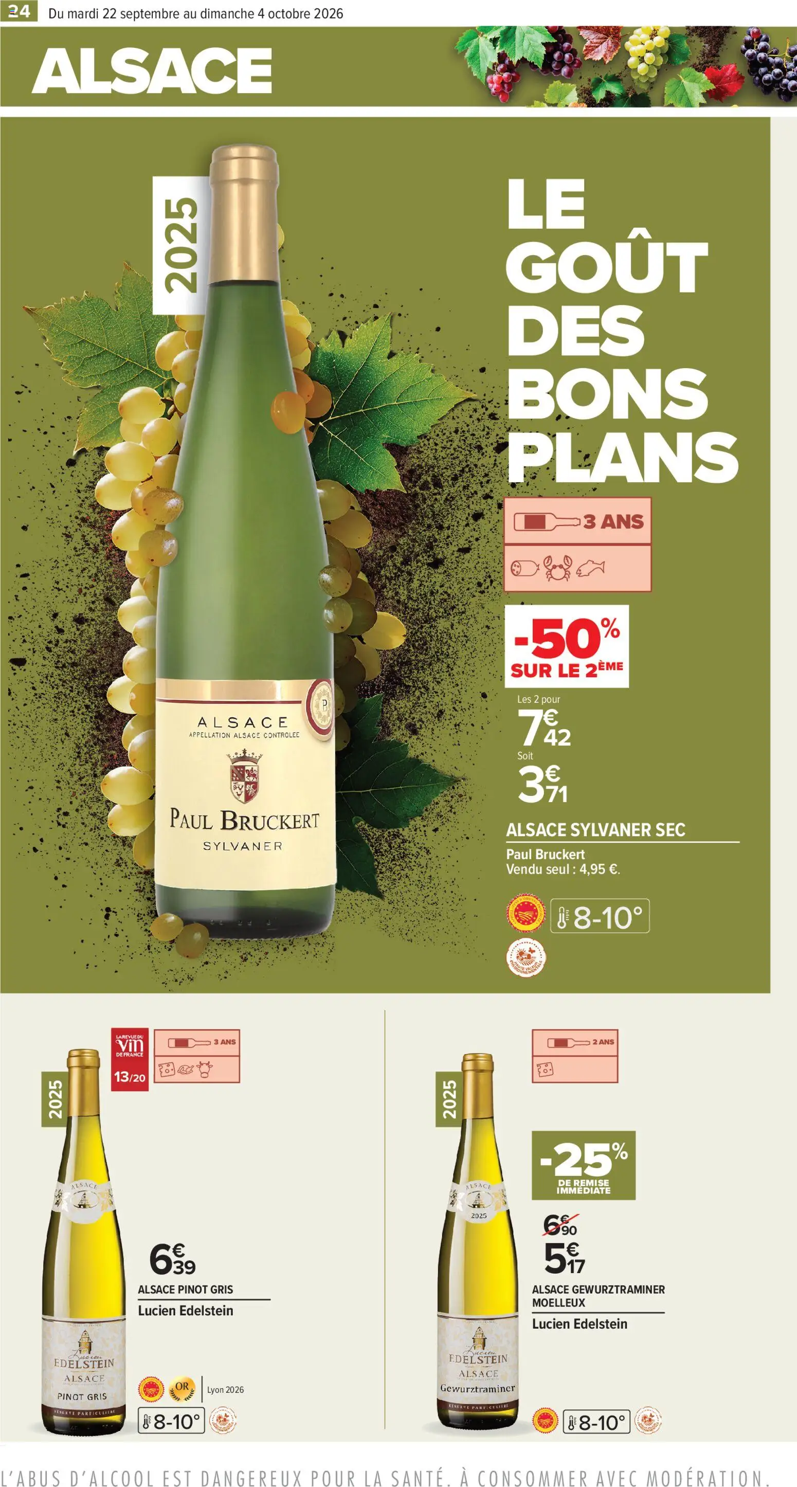 {H1} | Page: 24 | Produits: Gewurztraminer, Pinot gris, Alsace gewurztraminer, Alsace pinot gris