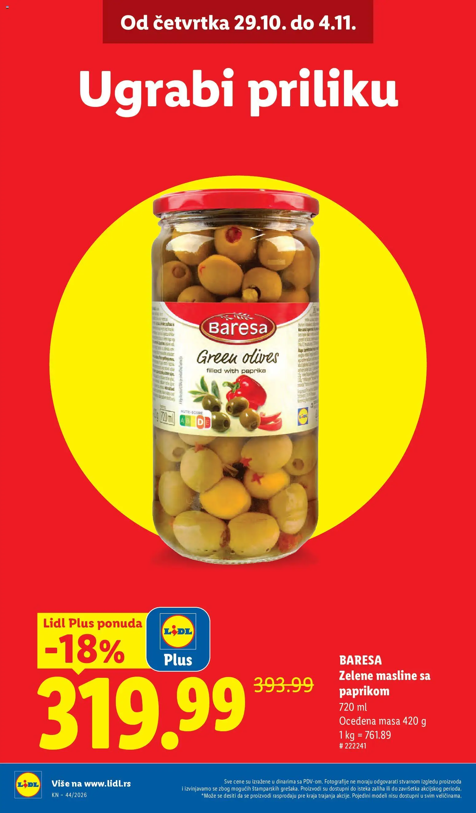 Lidl katalog - važi od 29.10.2026 | Strana: 8