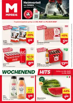 MPREIS Flugblatt ab 16.07.2026 gültig