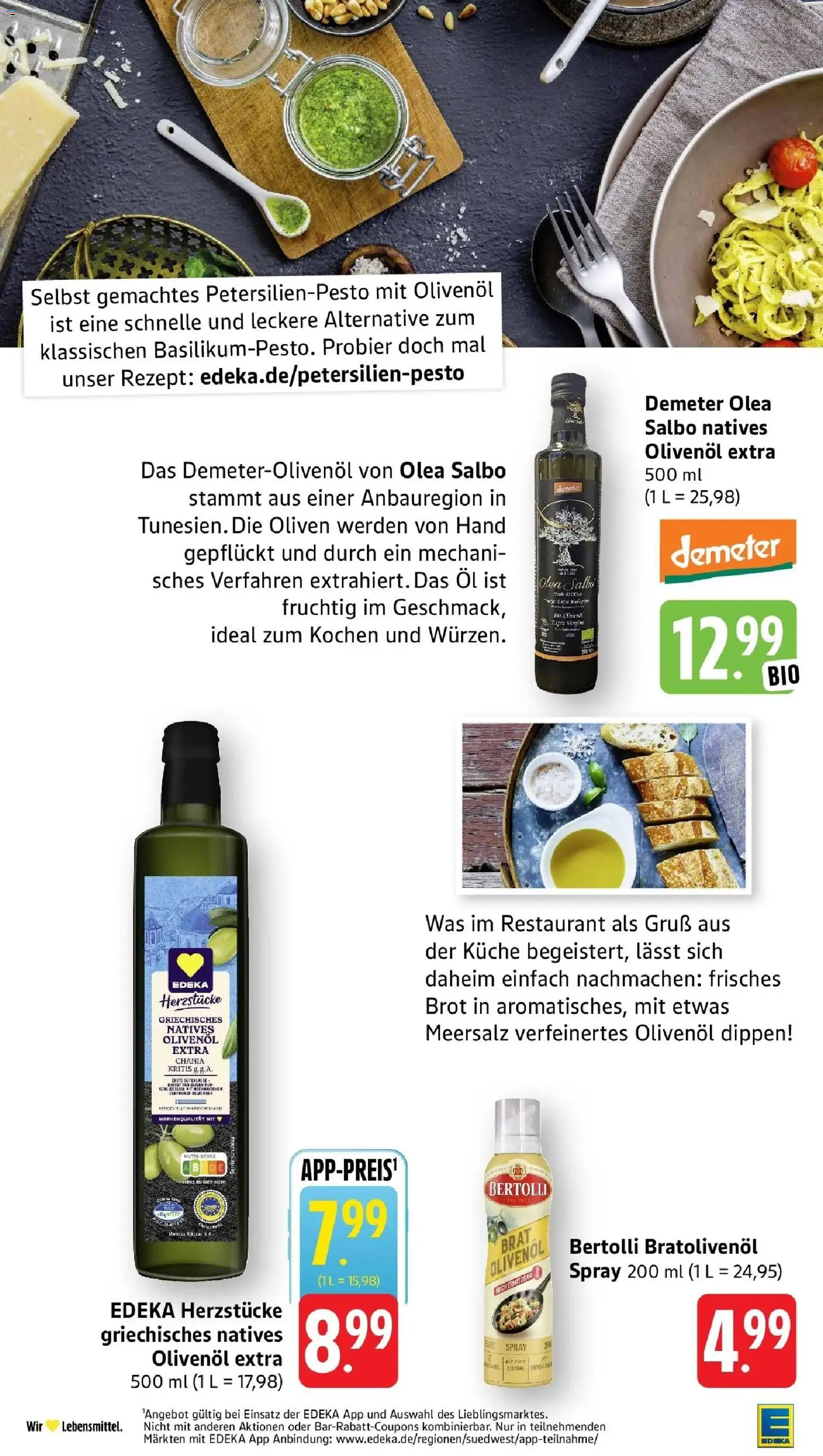 Edeka Prospekt Jünkerath (ab 19.10.2026) » Angebote Online | Seite: 27 | Produkte: Öl, Olivenol, Küche, Brot