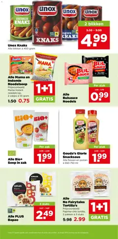 Alle No Fairytales Tortilla's, Paprika-chili tortilla, 2 pakken à 5 stuks - Voorbeeld van een folder van Plus, geldig van 09-09-2026 | Pagina: 29