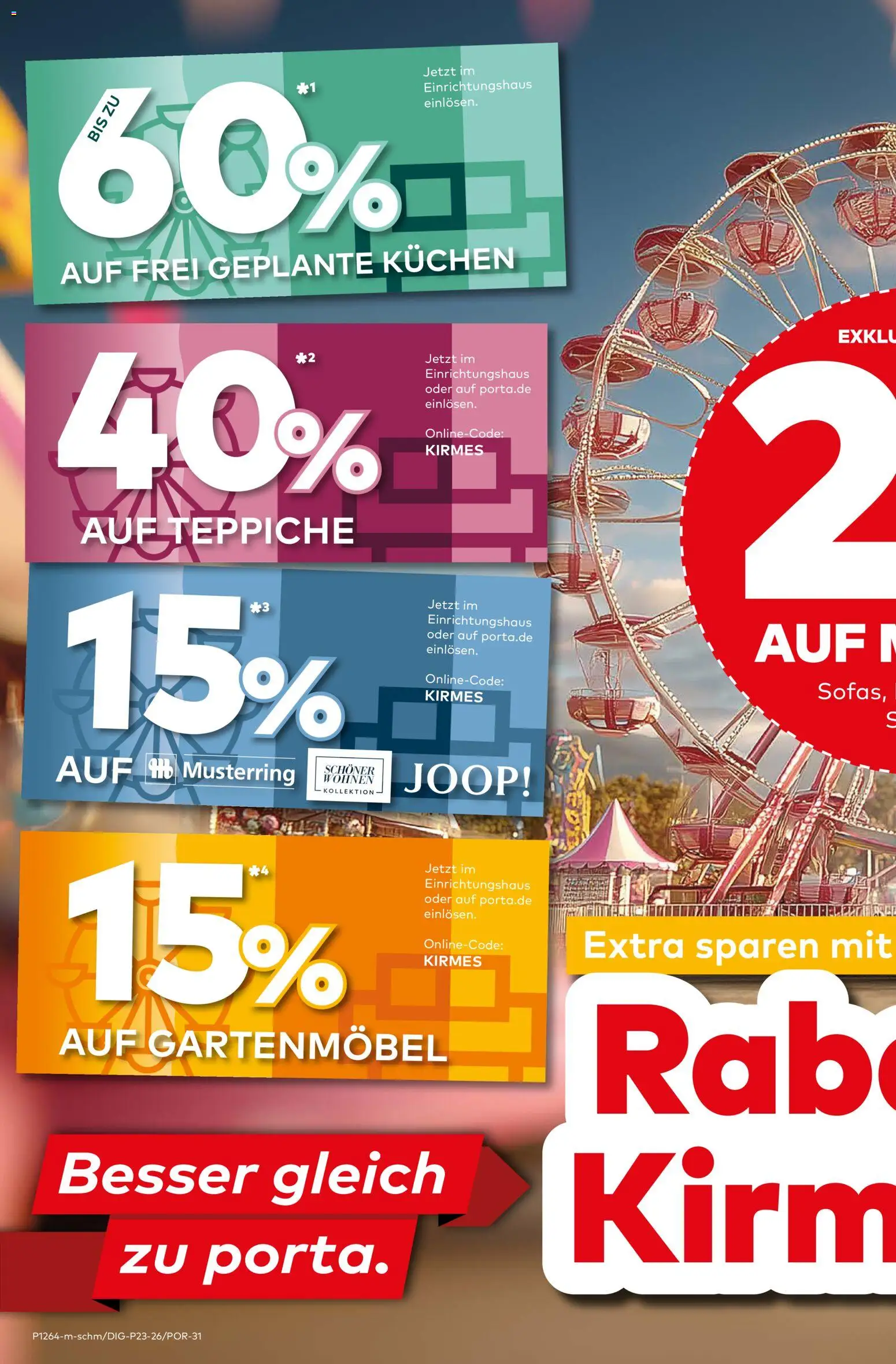 Porta! Prospekt – gültig ab 08.06.2026 | Seite: 2 | Produkte: Gartenmöbel, Kuchen