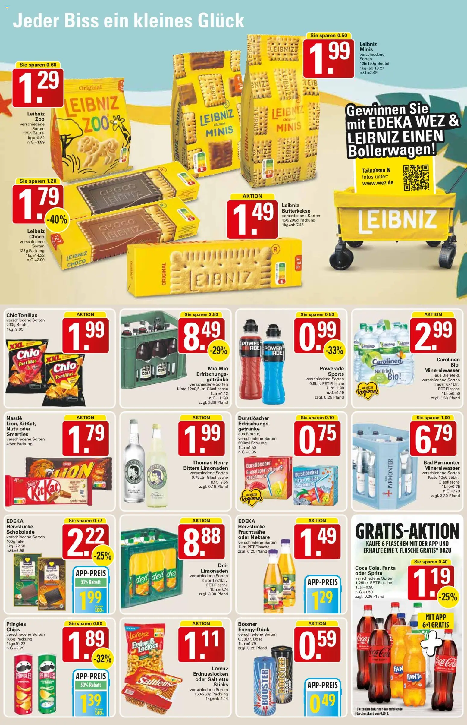 WEZ Prospekt 	 – gültig ab 18.05.2026 | Seite: 13 | Produkte: Bacardi, Pils, Desperados, Johnnie walker