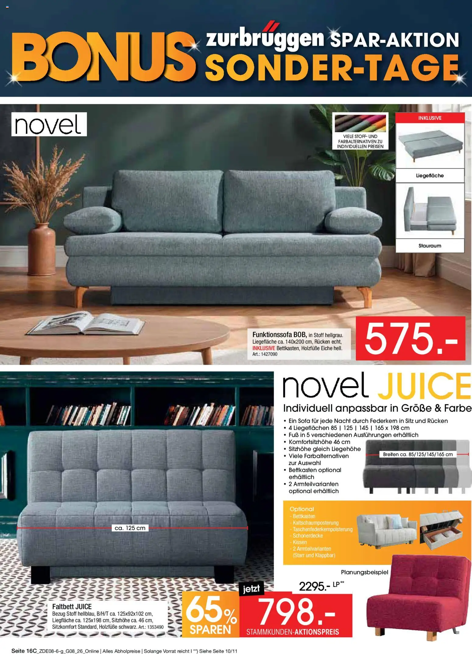 Zurbrüggen Bonus sonder-tage – gültig ab 31.07.2026 | Seite: 22 | Produkte: Kissen, Sofa