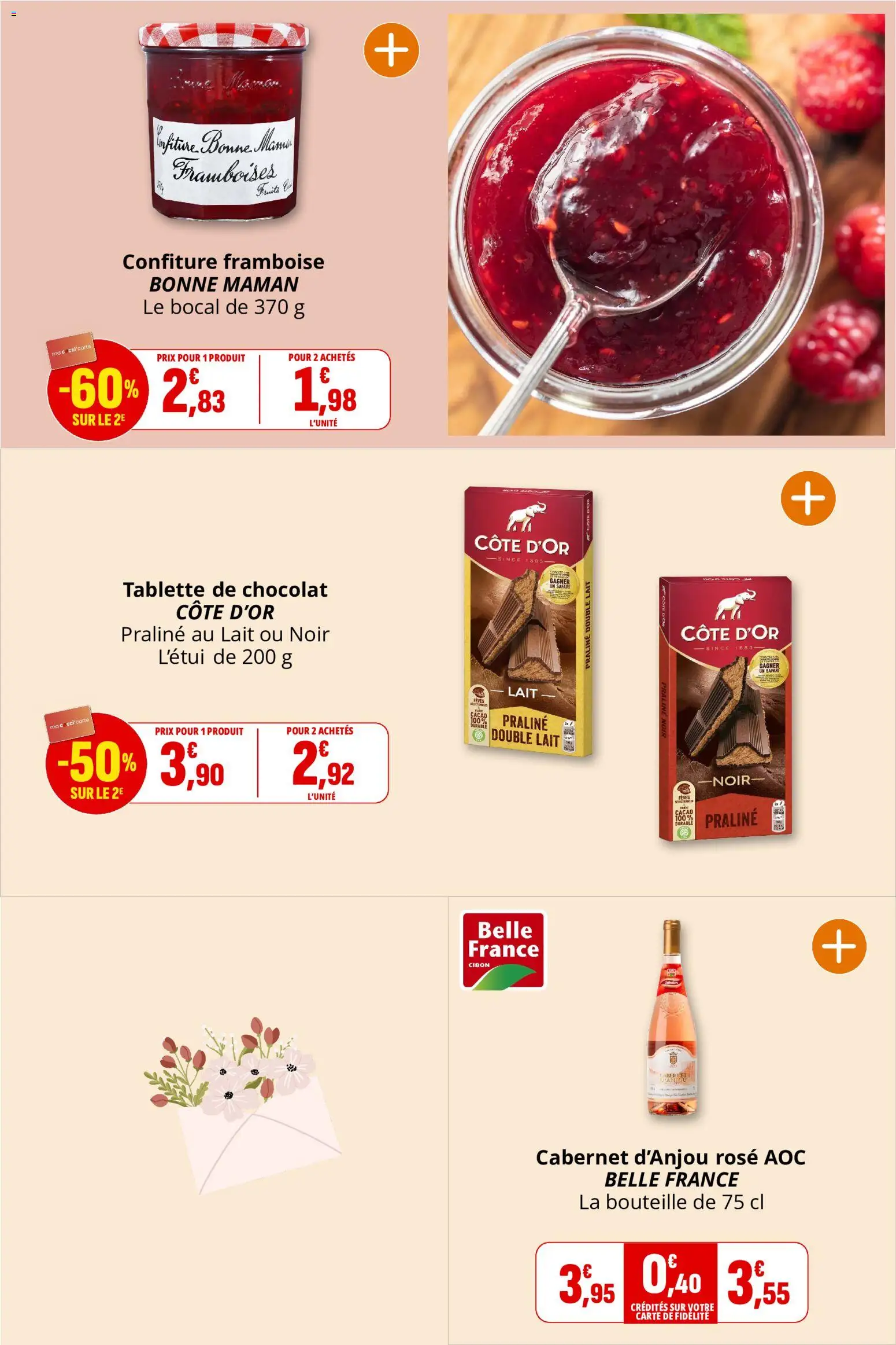 {H1} | Page: 13 | Produits: Tablette, Framboise, Lait, Chocolat