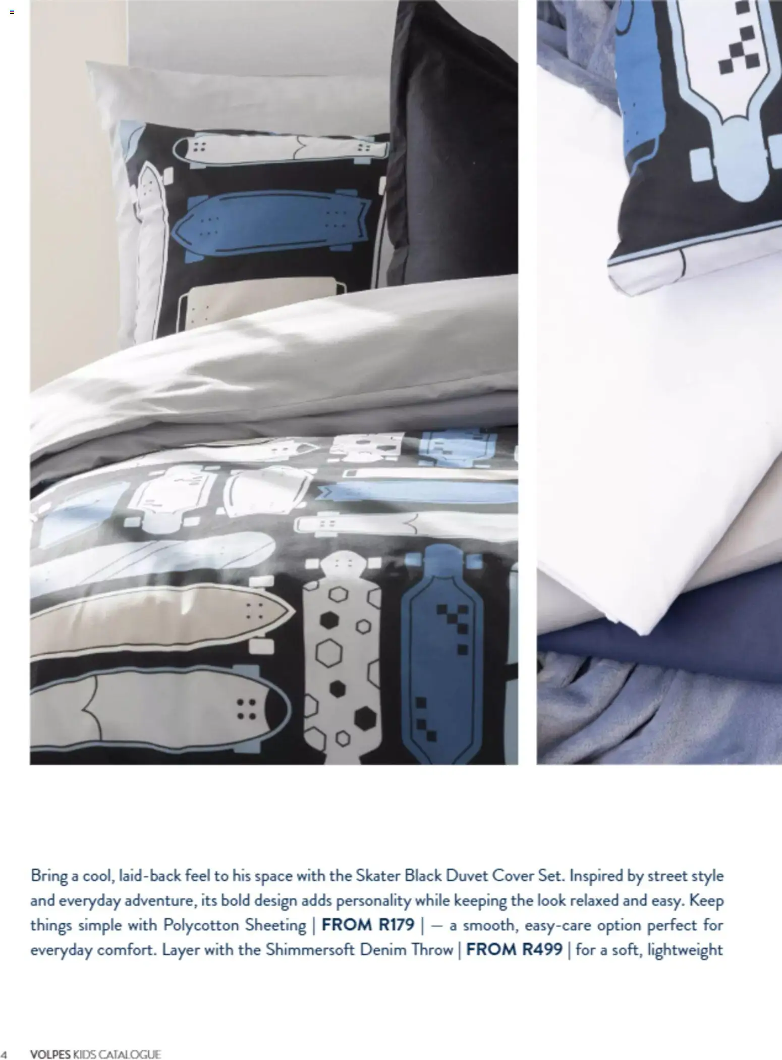 New Volpes catalogue – valid from 01/03/2026 | Page: 4 | Products: Cover, Duvet
