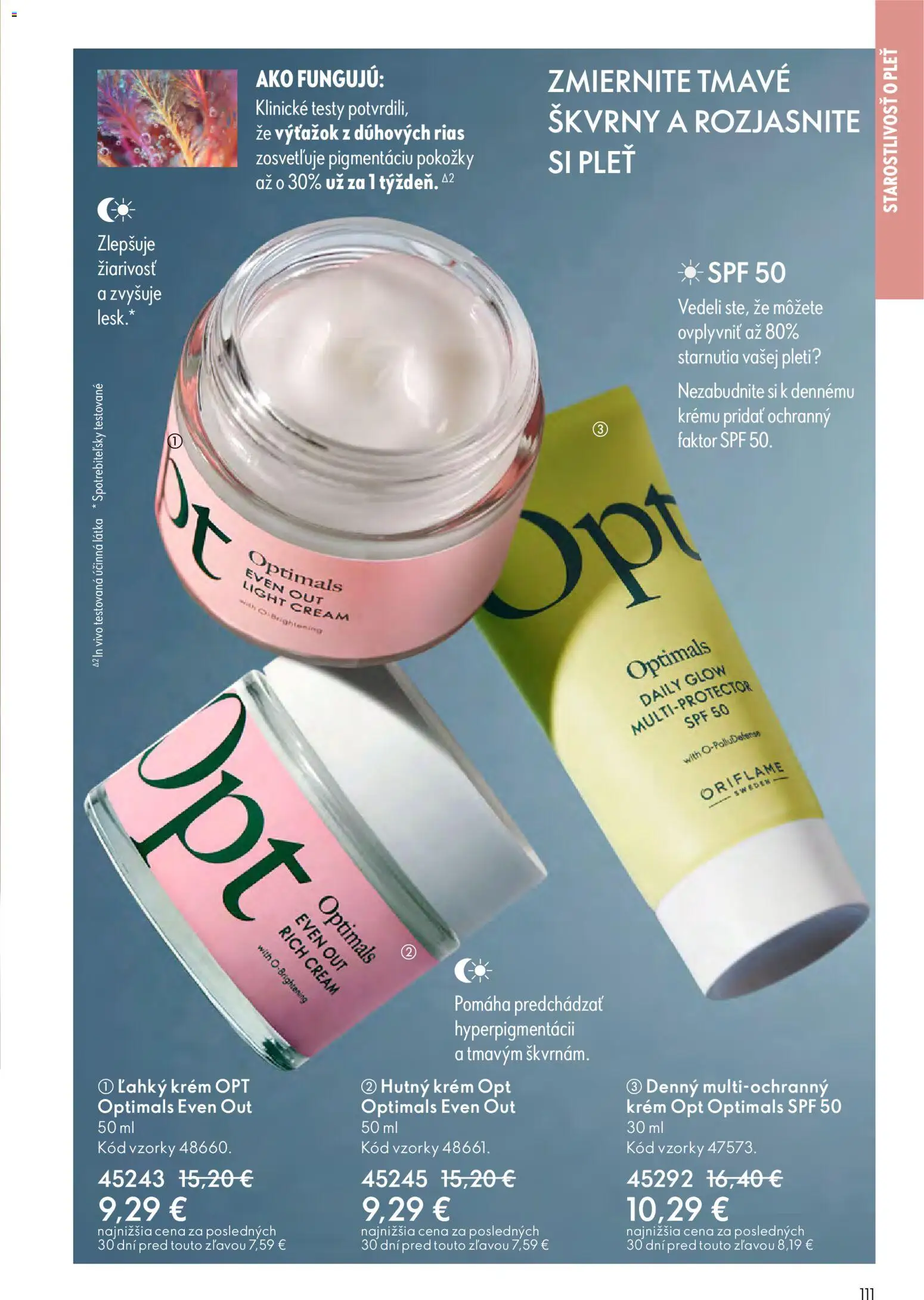 Nové Oriflame akcie – leták je platný od 27.05.2026 | Strana: 111 | Produkty: Krém