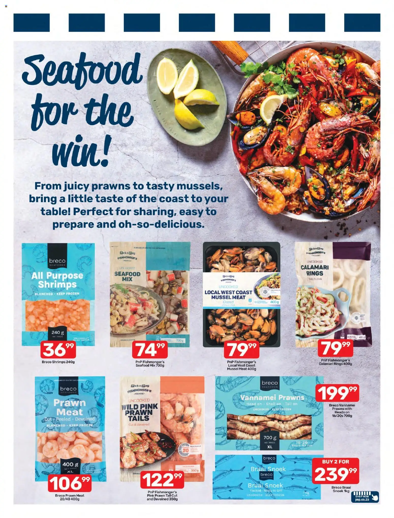 New Pick n Pay catalogue – valid from 28/09/2026 | Page: 6 | Products: Grill, Table, Seafood