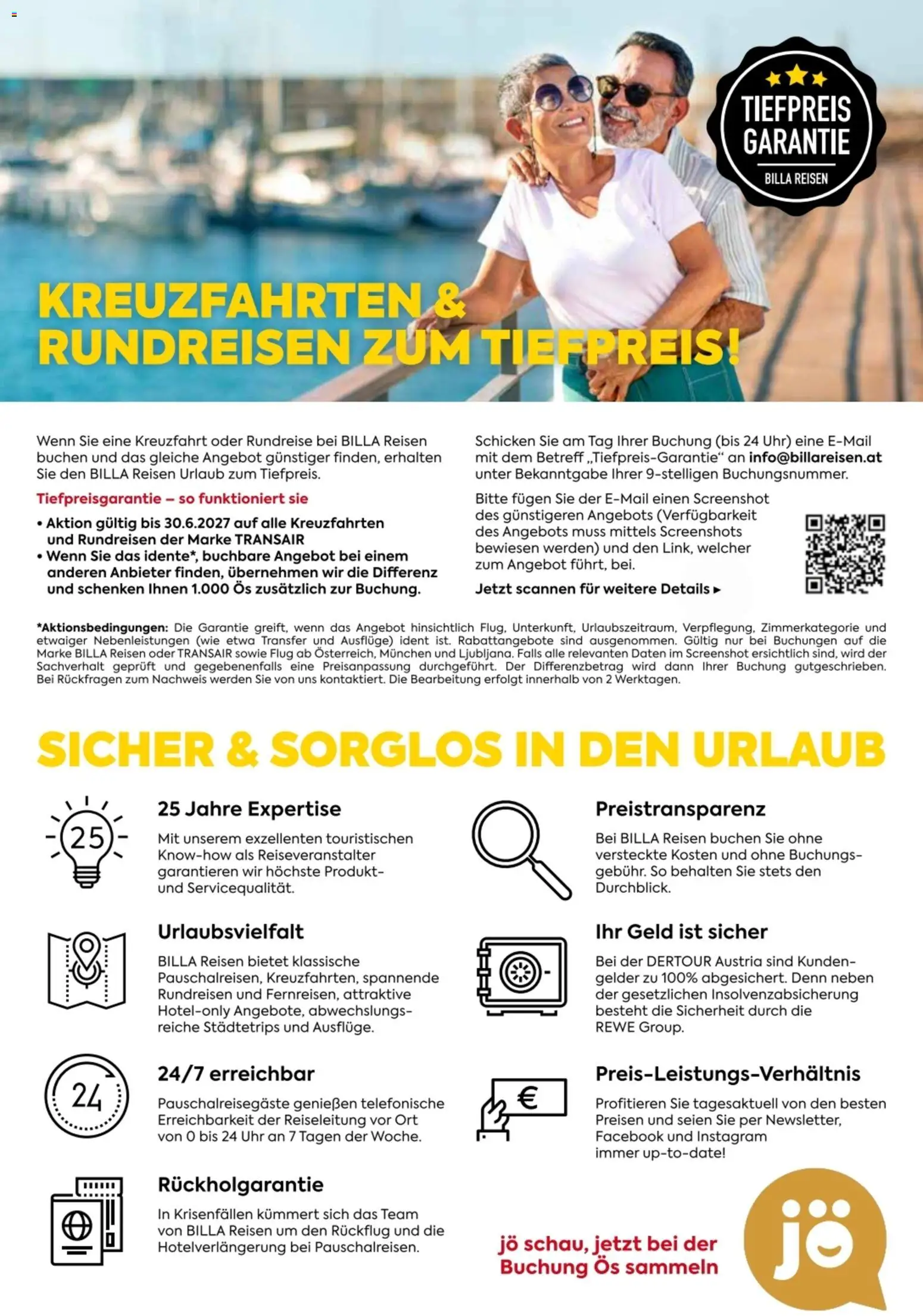 Billa - Billa Reise Kreuzfahrten Rundreise Erlebnisreisen gültig ab 18.05.2026 | Seite: 2