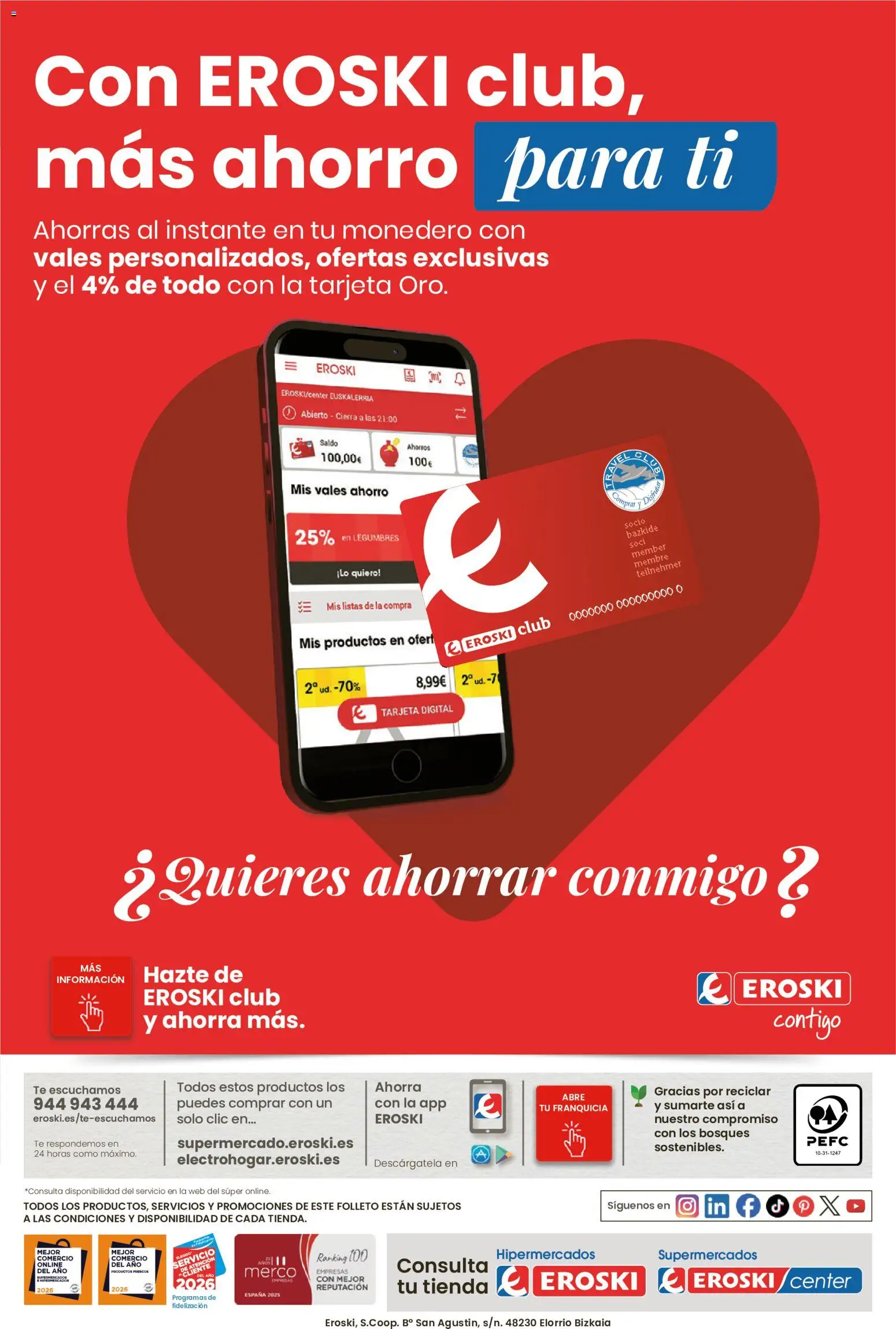Eroski Quieres ahorrar conmigo │ válido desde el 14.05.2026 | Página: 37
