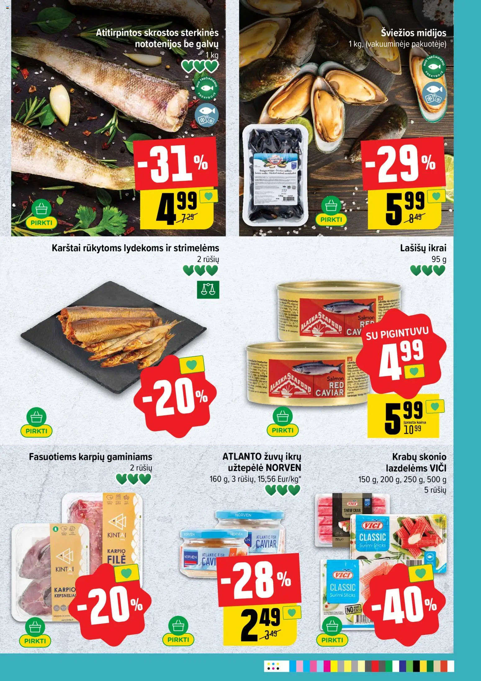 IKI akcijos nuo 08.06.2026 | Puslapis: 21 | Prekių: Užtepėlė, Ikrai