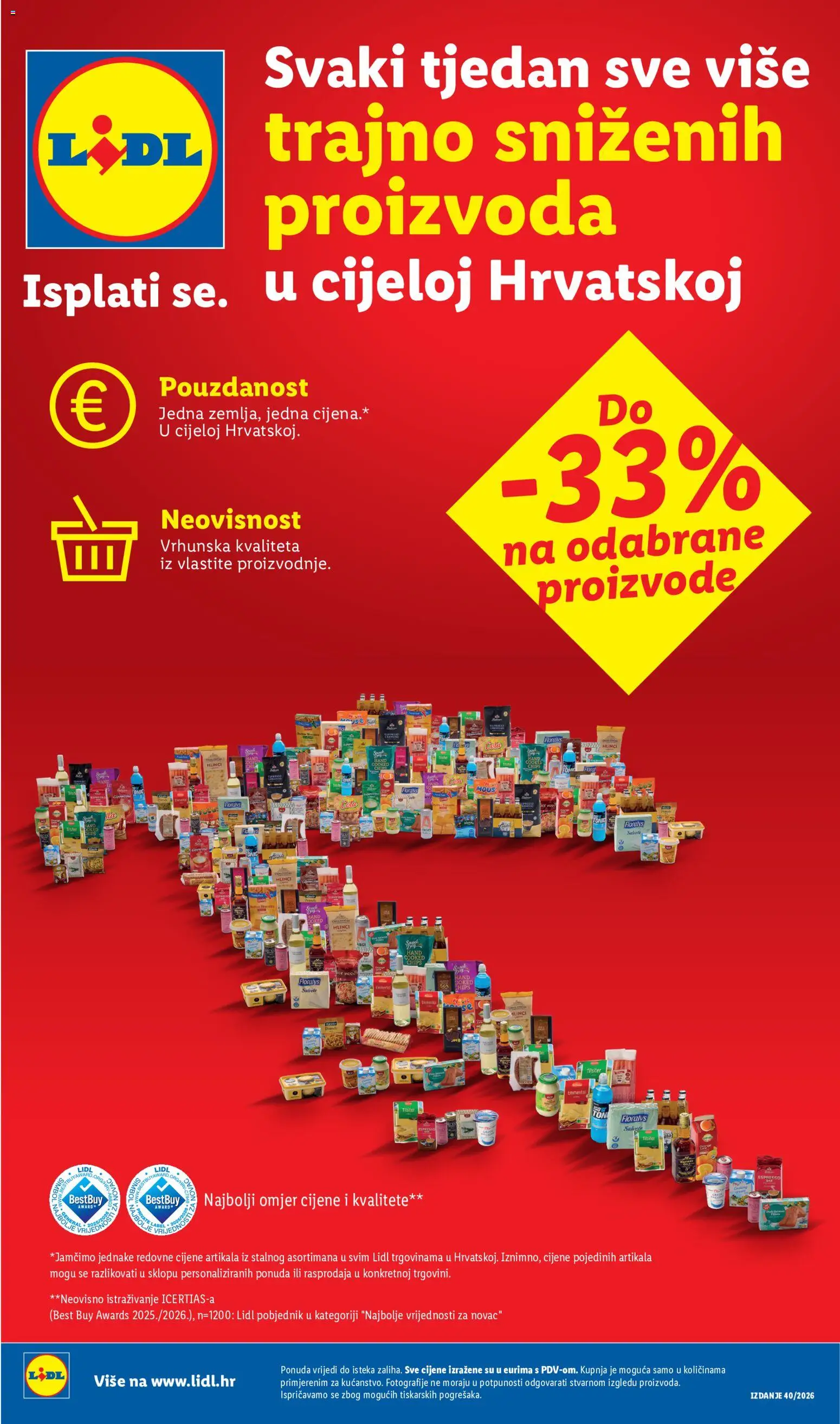 Lidl Ponedjeljak, 28 Rujna Akcije i Popusti
