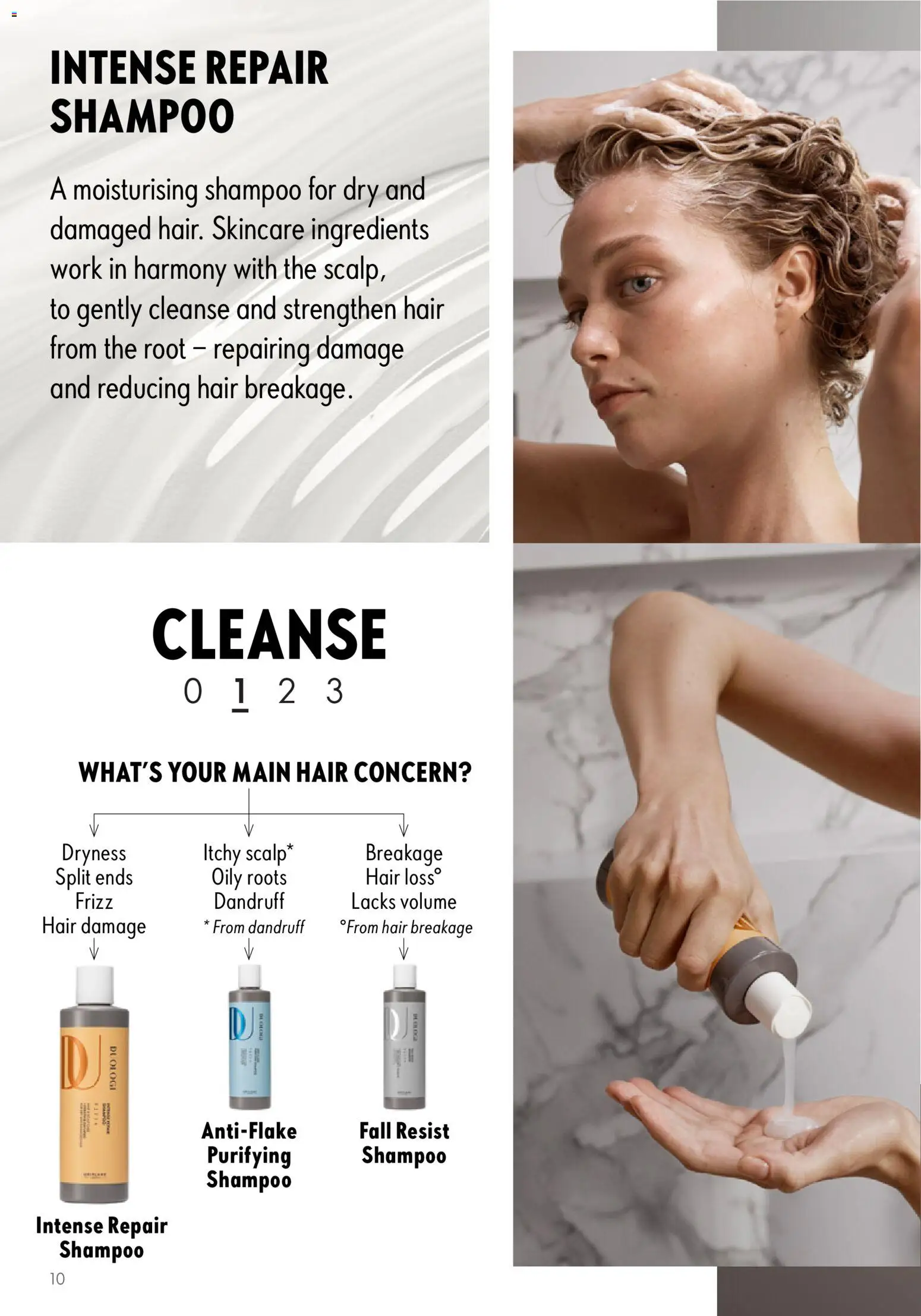 {H1} | Page: 10 | Products: Shampoo
