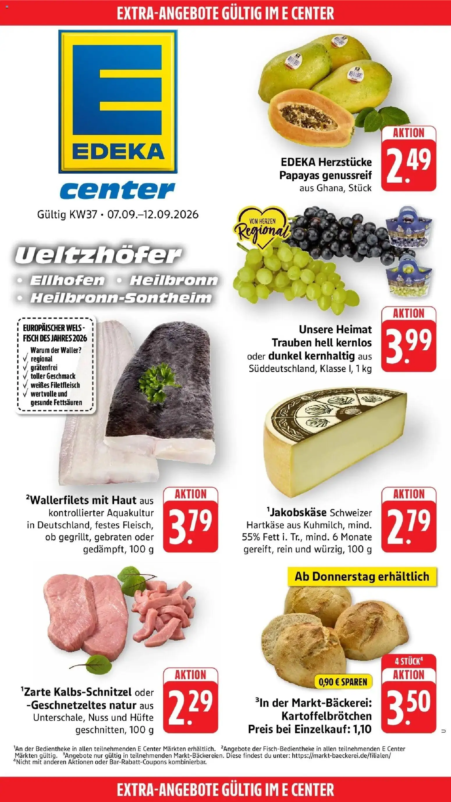 Edeka Prospekt Heilbronn-Sontheim (ab 07.09.2026) » Angebote Online | Seite: 41 | Produkte: Trauben, Fisch