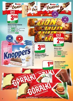 Pogląd oferty "Dino gazetka" - ważna od 15.07.2026 | Strona: 8 | Produkty: Knoppers, Kinder Bueno, Baton, Wafelki