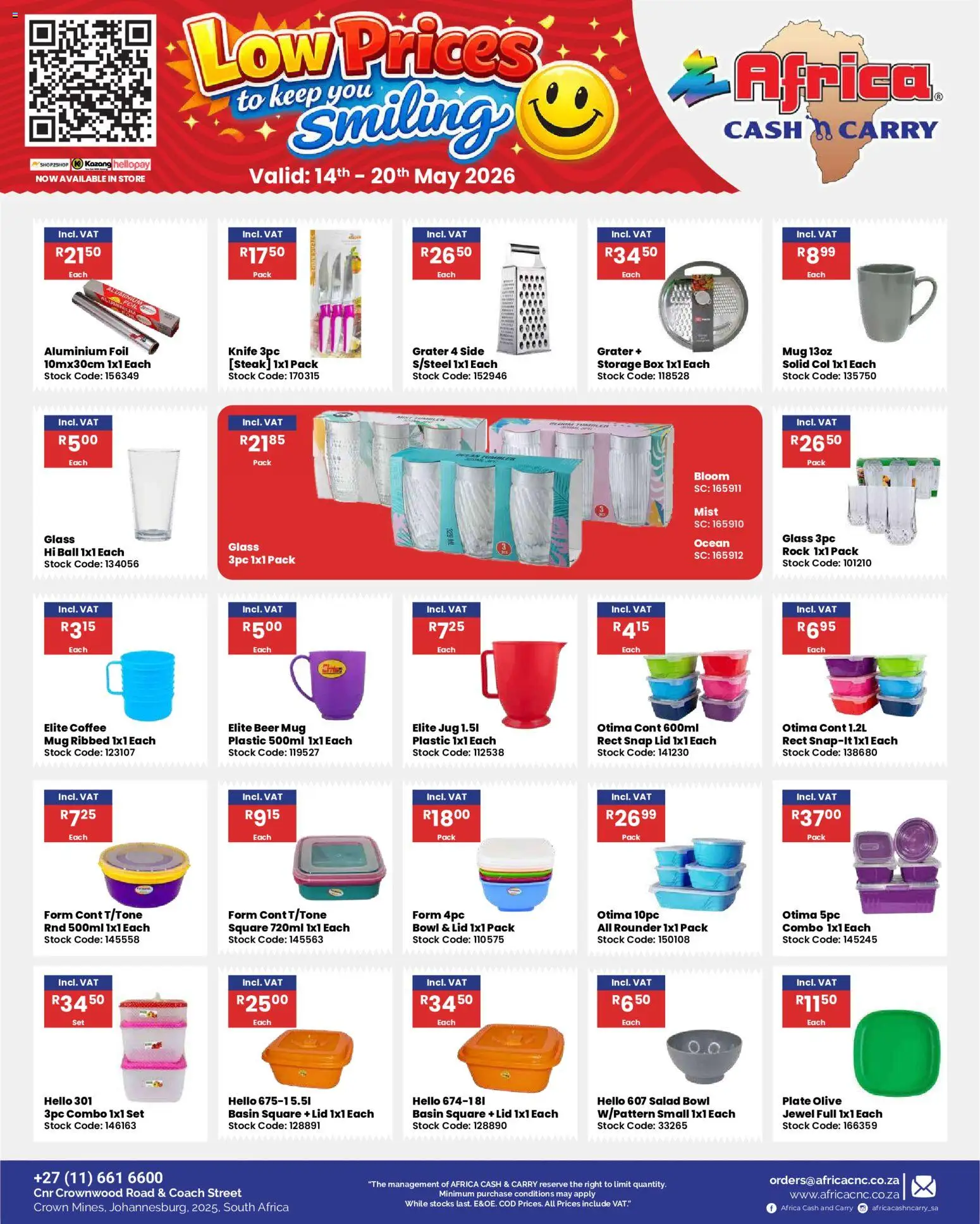 New Africa Cash & Carry catalogue – valid from 14.05.2026 | Page: 35