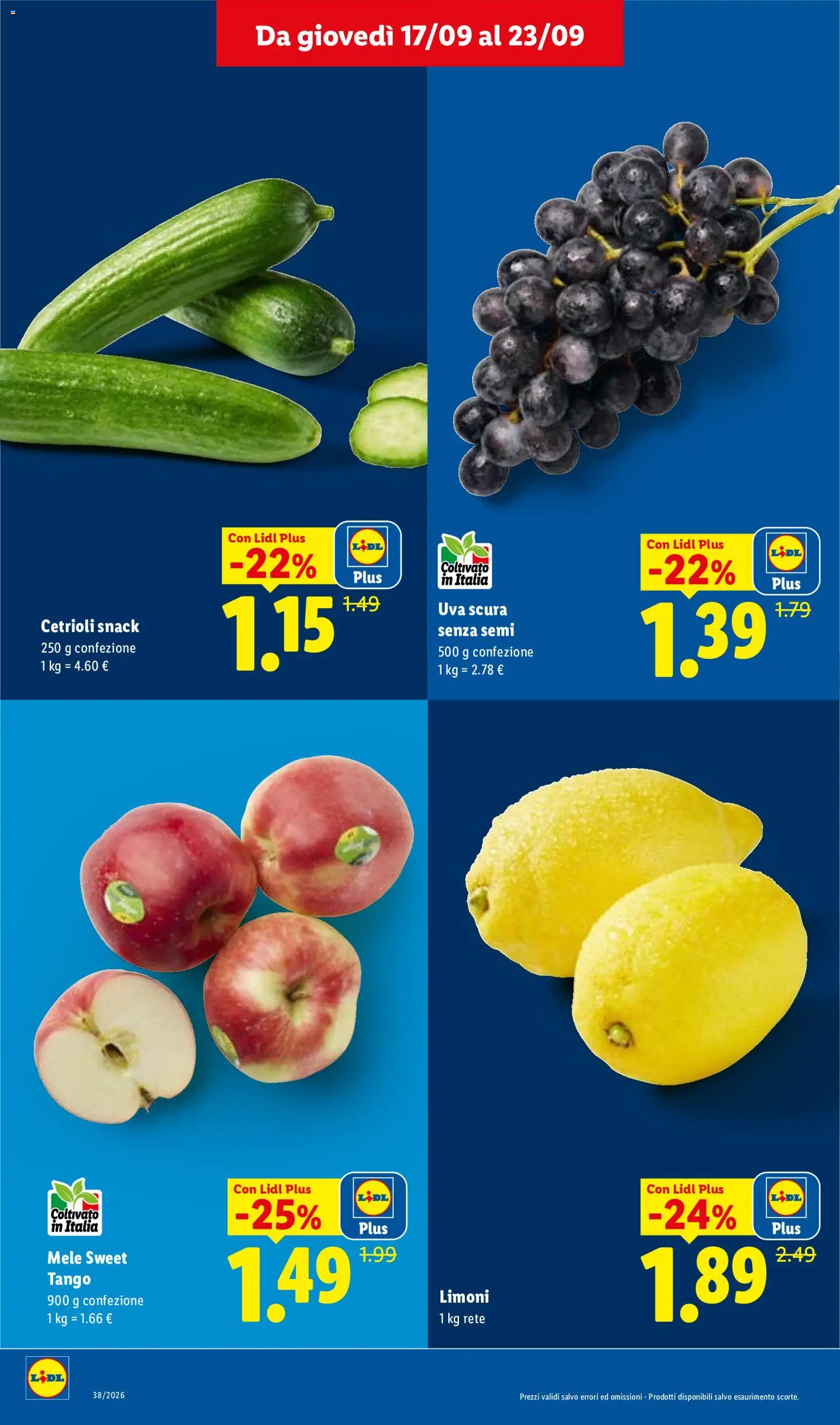 Volantino Lidl del 17/09/2026 | Pagina: 6
