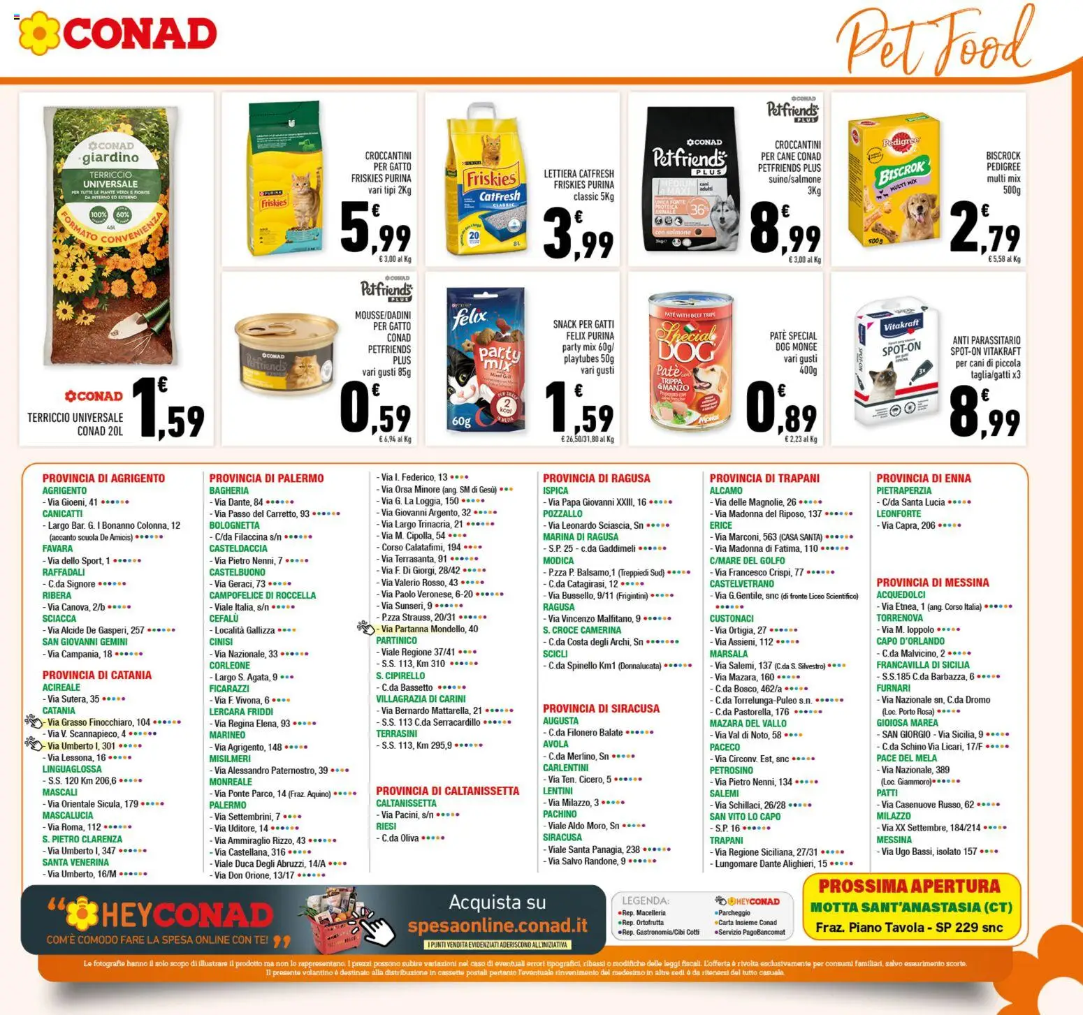 Volantino Conad del 11.03.2026 | Pagina: 23 | Prodotti: Paté, Salmone, Tè, Terriccio
