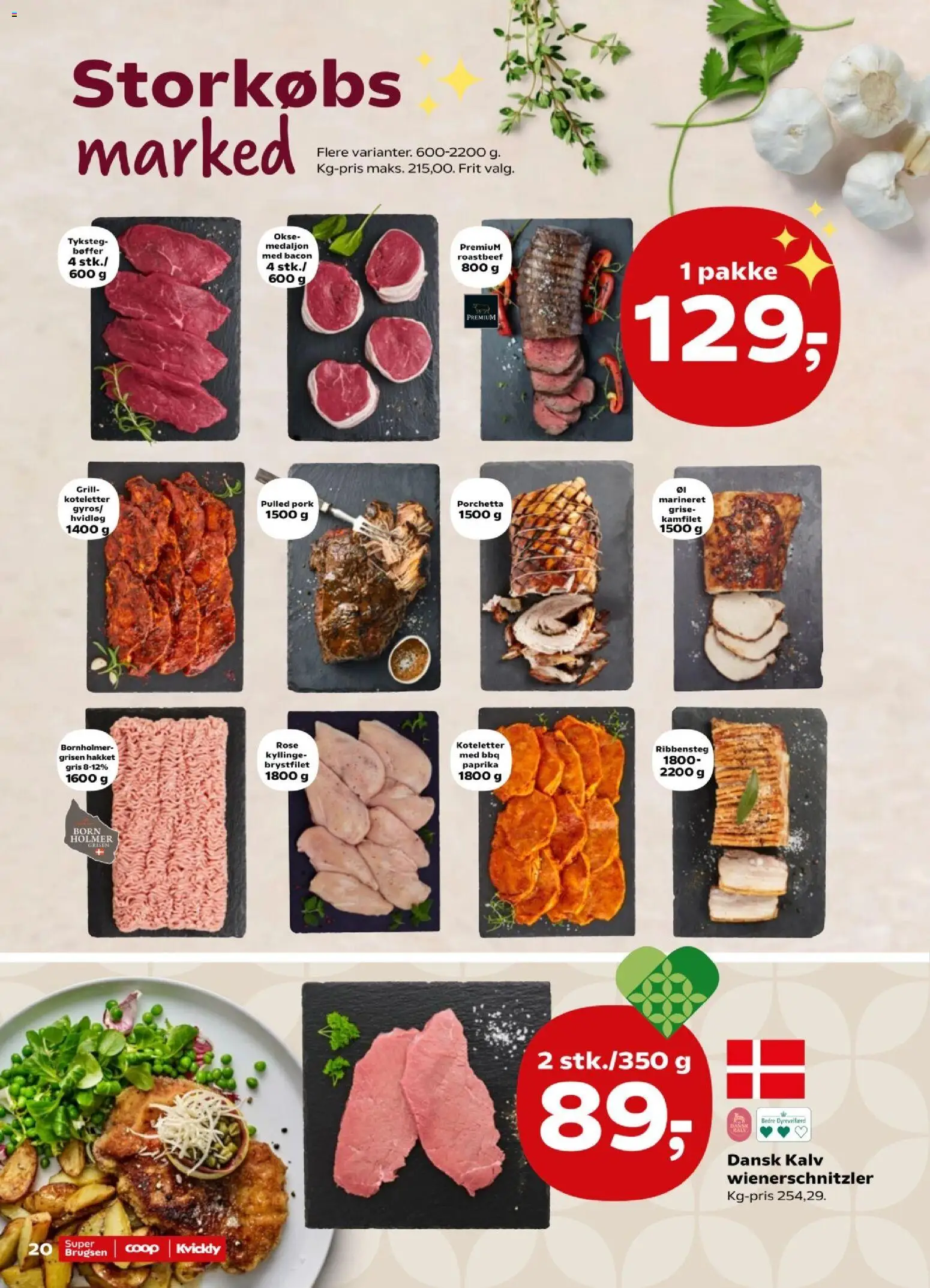 Kvickly tilbudsavis – gyldig fra 30/10/2026 | Side: 24 | Produkter: Øl, Koteletter, Bacon, Paprika