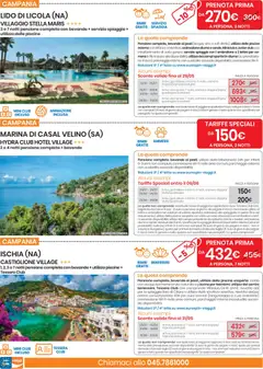 Anteprima del volantino Eurospin volantino Viaggi Sud valido a partire dal 07.05.2026 | Pagina: 6 | Prodotti: Acqua, Vino, Piscina, Letto