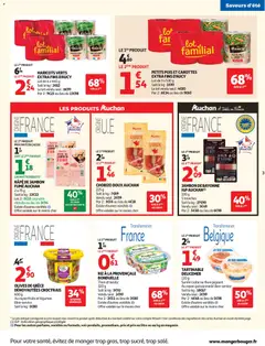 Auchan - Saveurs d'été supers - Voorbeeld van een folder van Auchan, geldig van 28/07/2026 | Pagina: 3 | Producten: Chorizo, Pc, La