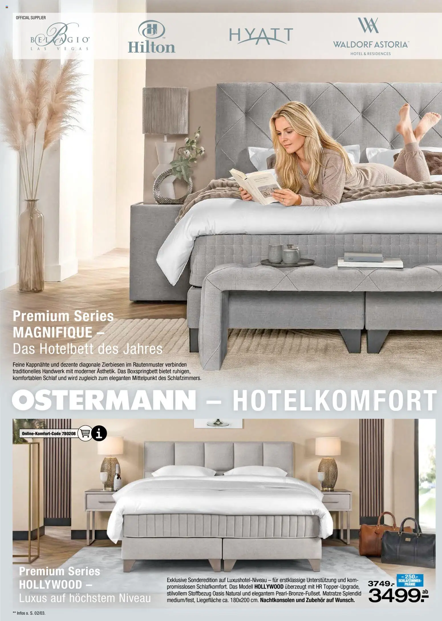 Ostermann Schlafen-spezial – gültig ab 28.05.2026 | Seite: 14 | Produkte: Matratze, Boxspringbett