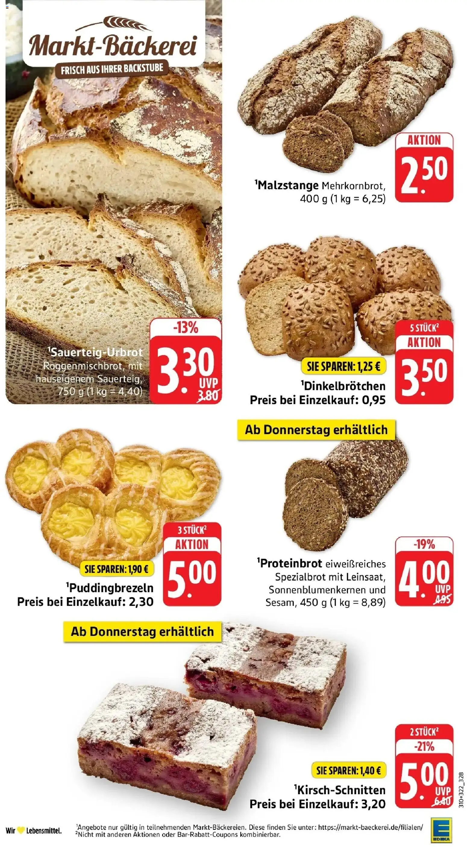 Edeka prospekt Ettenheim – gültig ab 08.06.2026 | Seite: 14 | Produkte: Brot