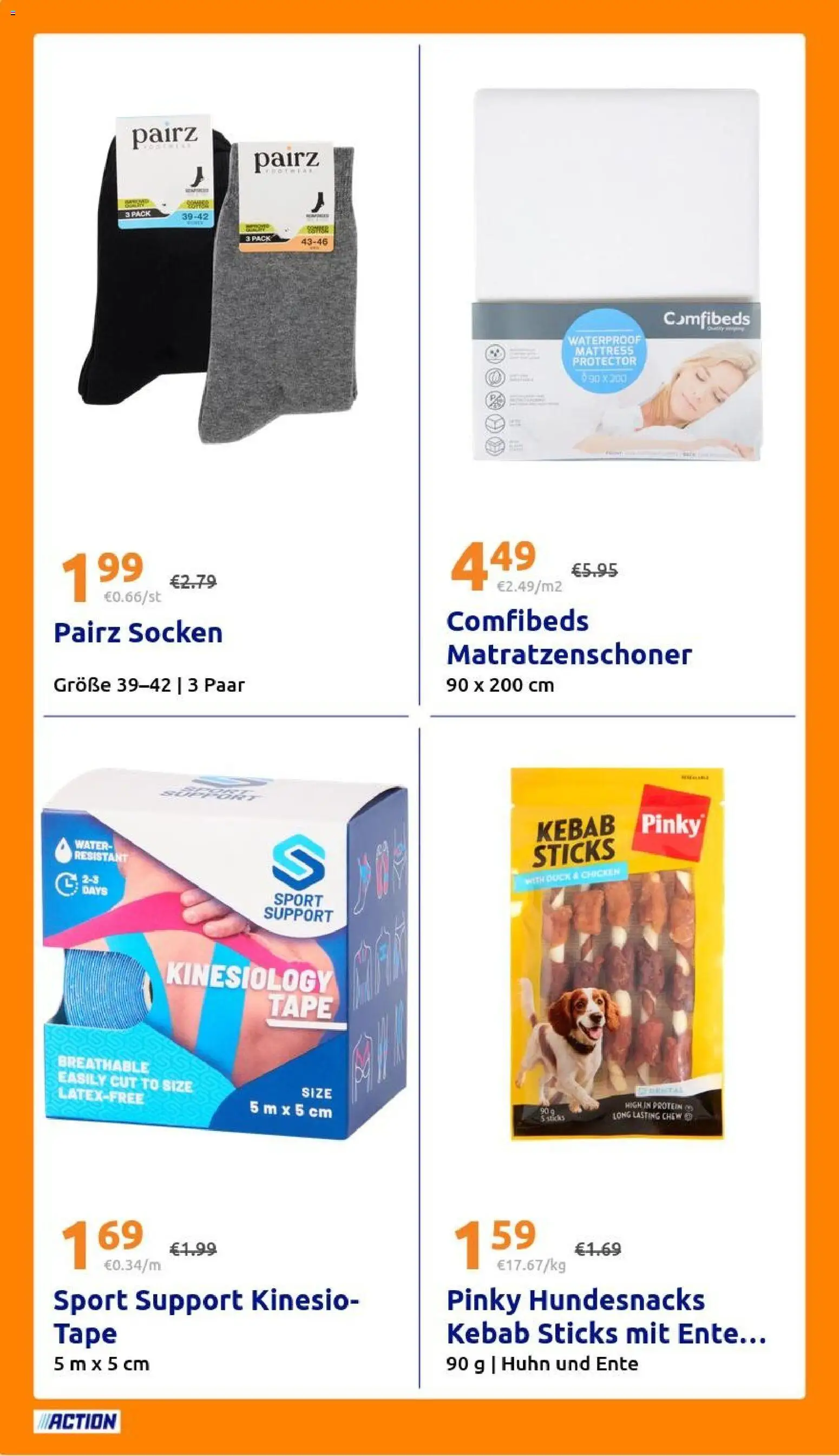 Action Prospekt – gültig ab 21.10.2026 | Seite: 26 | Produkte: Matratzenschoner, Socken, Ente