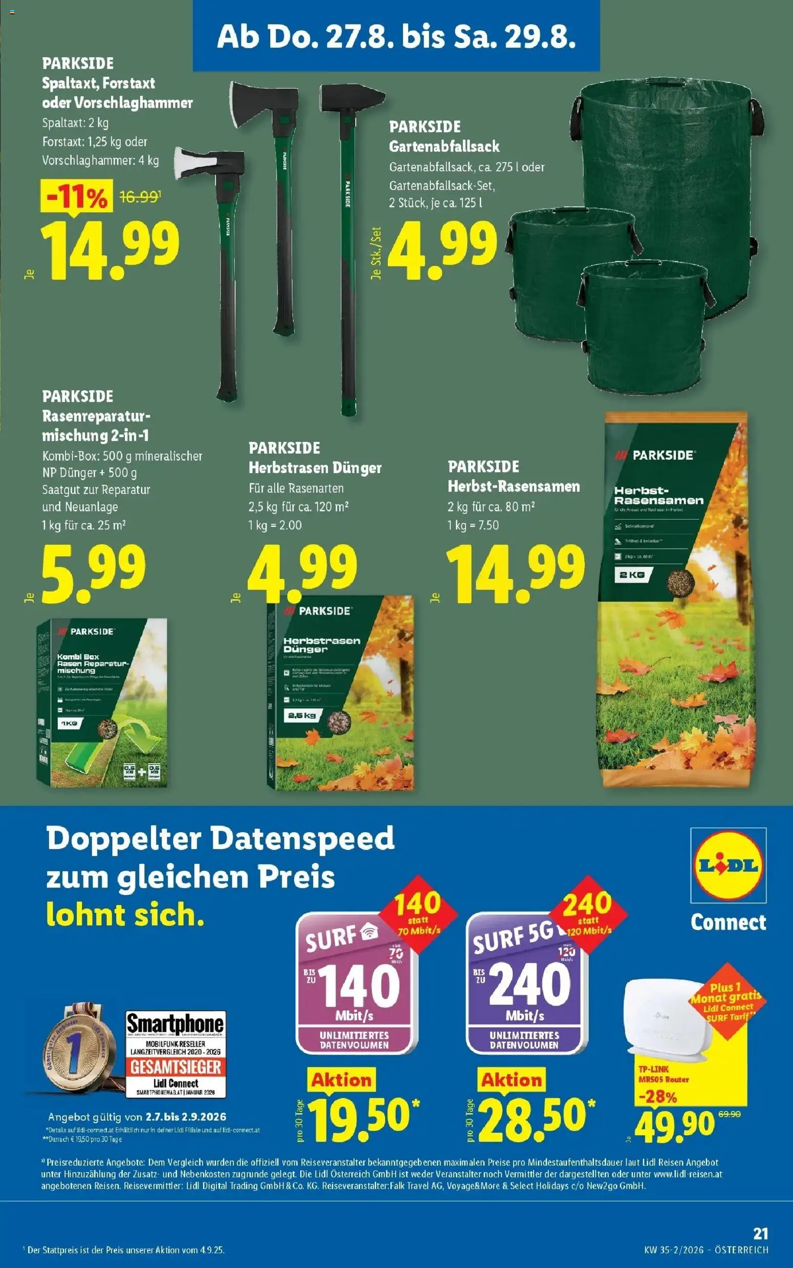 Lidl Flugblatt - Wien ab 23.08.2026 - Angebote ab donnerstag | Seite: 25 | Produkte: Smartphone