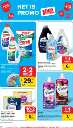Carrefour market folder week 39 - Voorbeeld van een folder van Carrefour market, geldig van 23/09/2026 | Pagina: 22