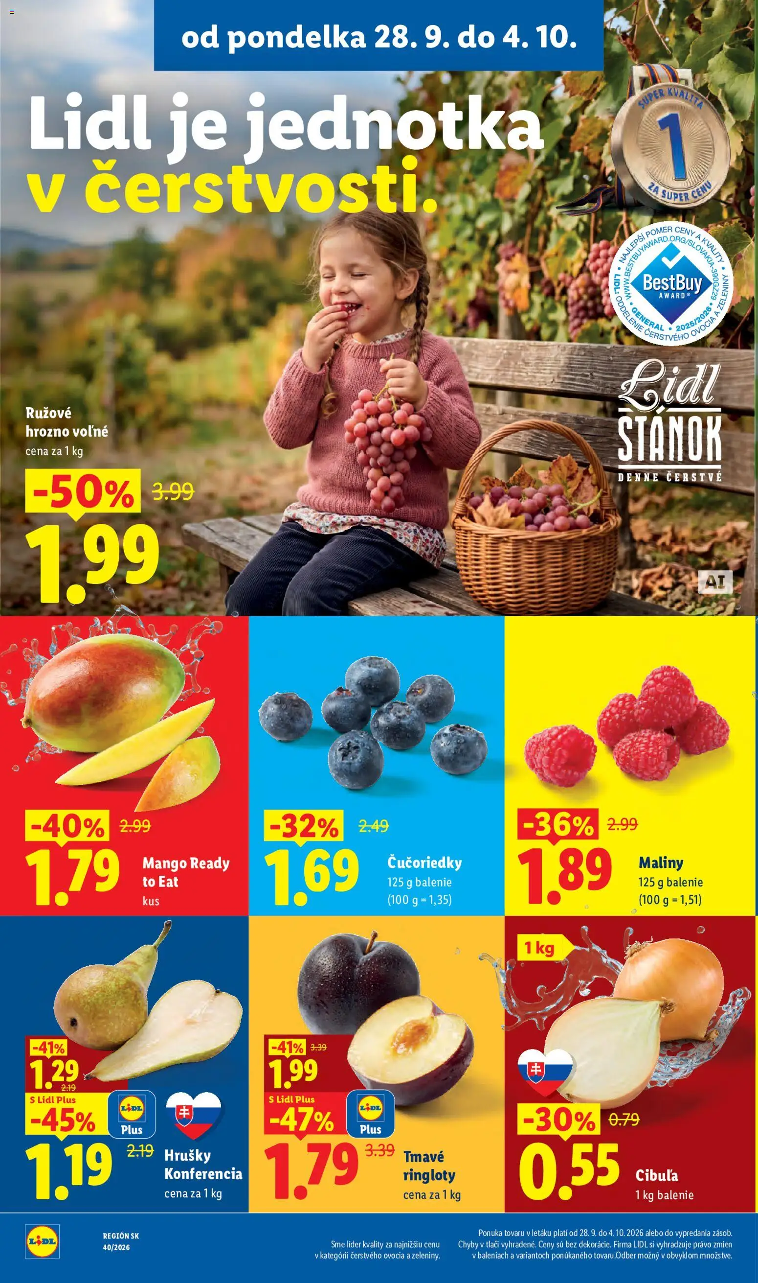 Nové Lidl akcie – leták je platný od 28.09.2026 | Strana: 12