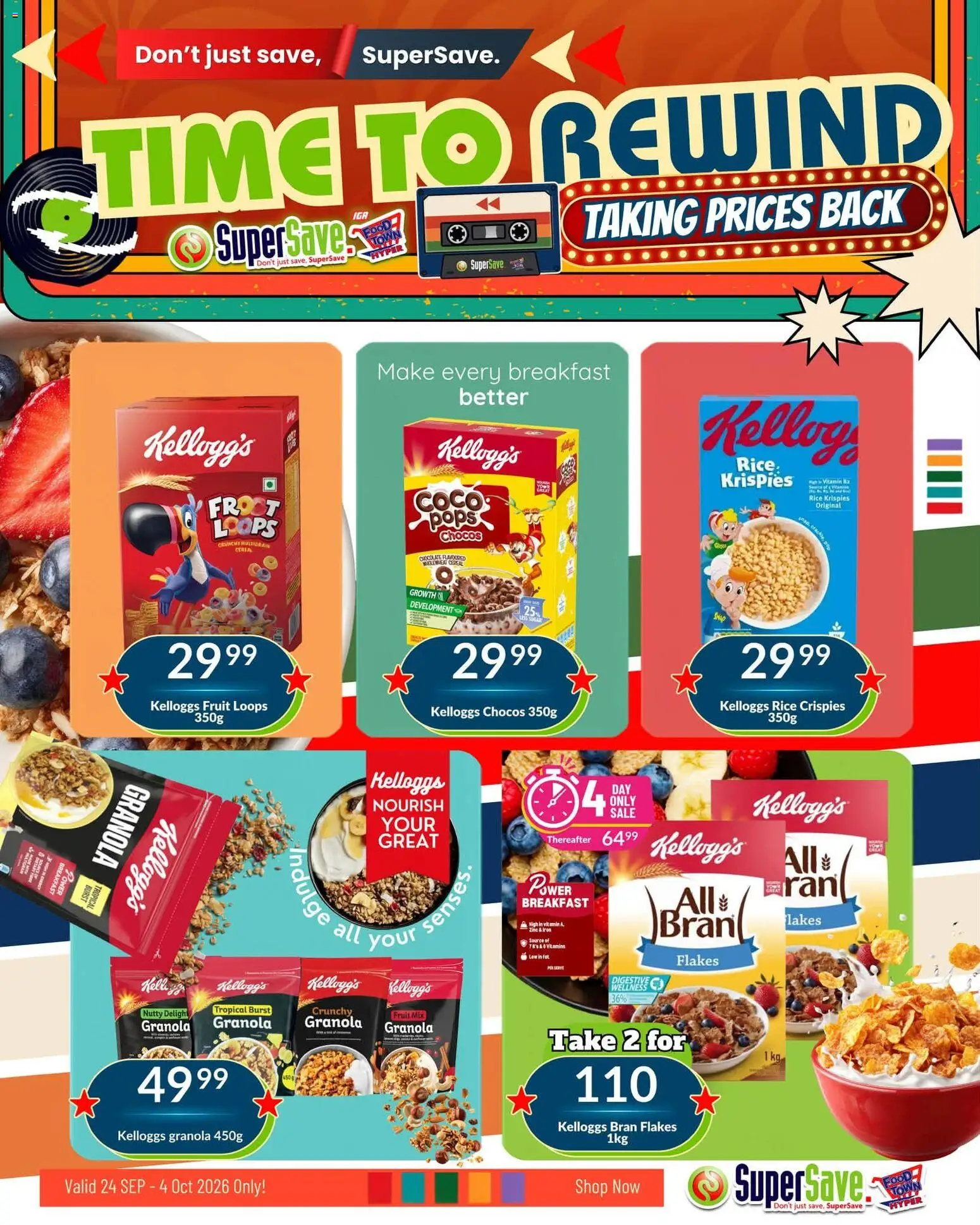 New Super Save catalogue – valid from 24/09/2026 | Page: 31 | Products: Breakfast, Rice, Flakes, Fruit