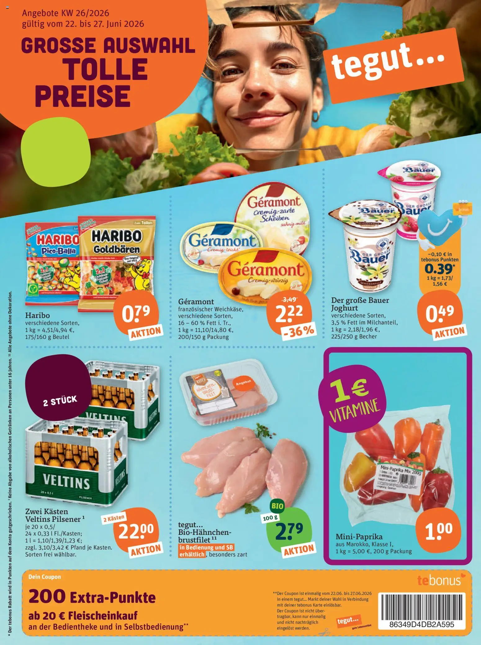 Tegut Prospekt – gültig ab 22.06.2026 | Seite: 3