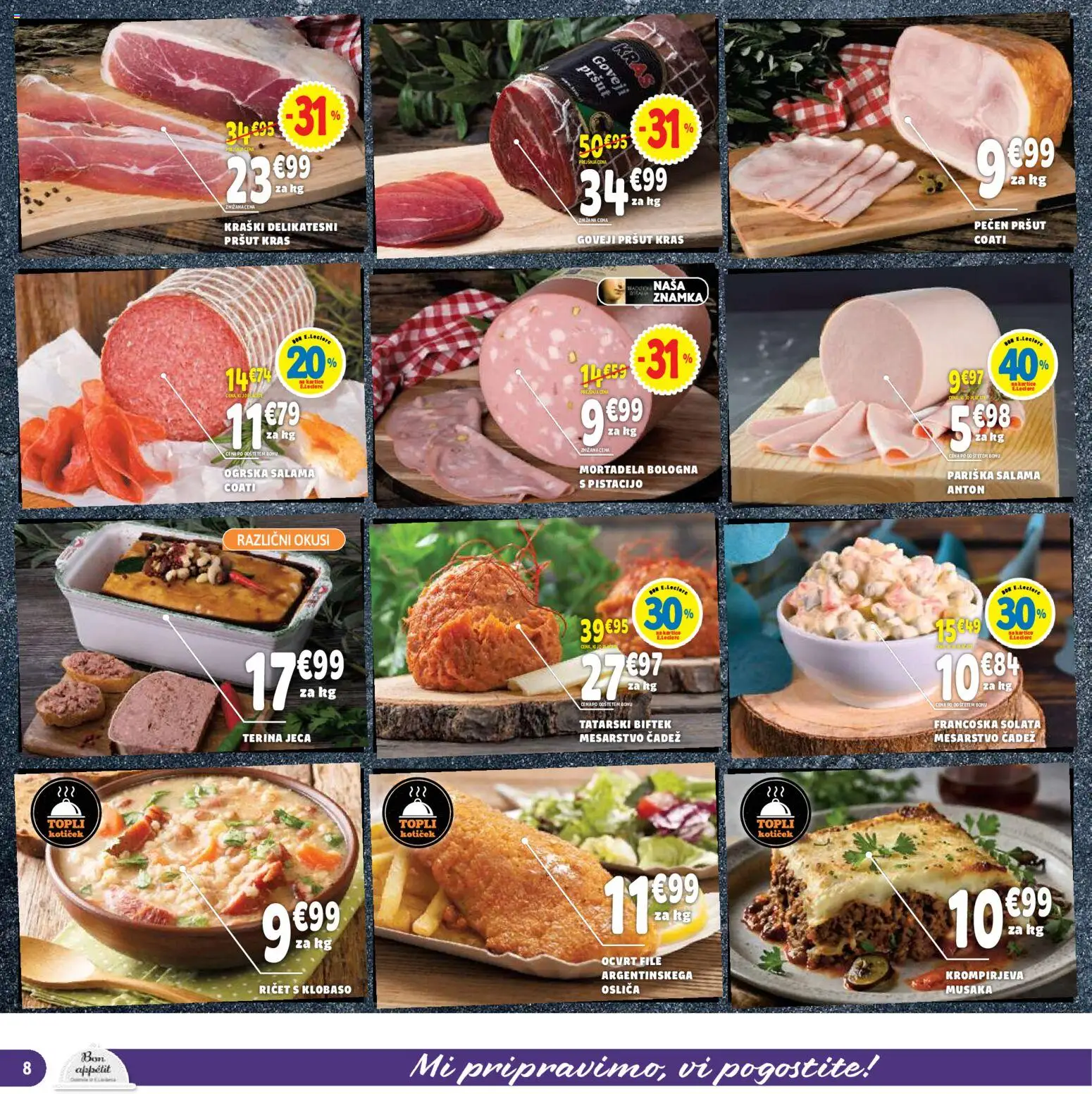 Novi E.leclerc katalog ponudbe – veljaven od 14.10.2026 | Stran: 8