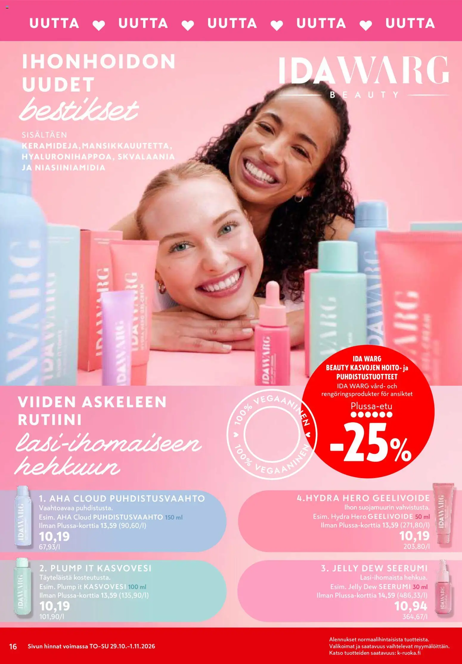 K-Citymarket tarjoukset – voimassa 29/10/2026 alkaen | Sivu: 16