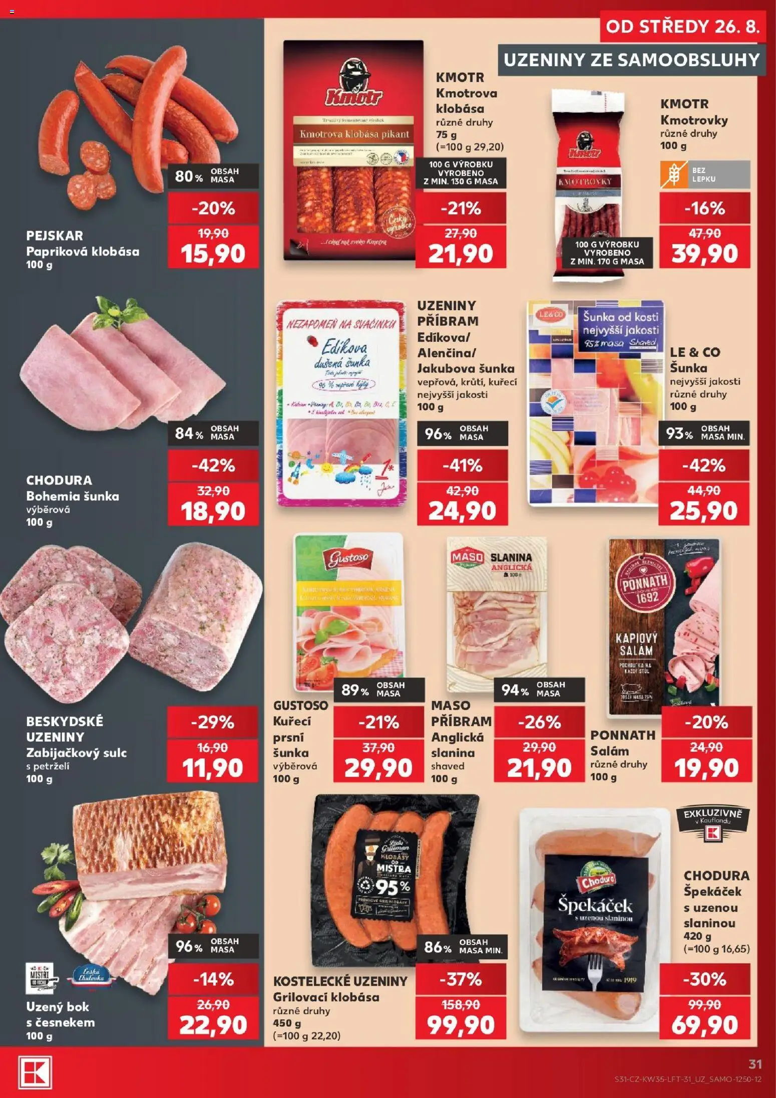 Kaufland leták od 26.08.2026 | Strana: 31