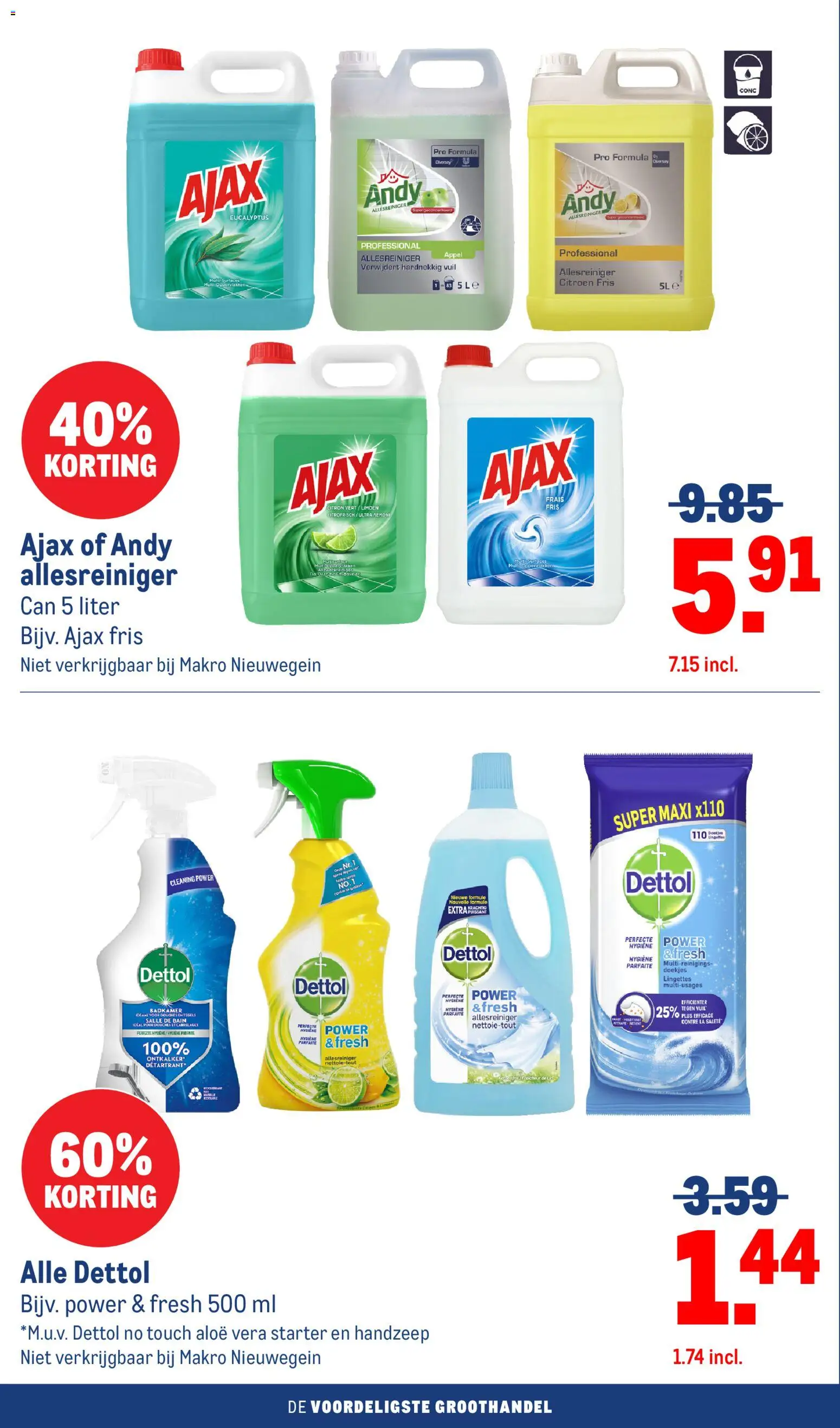 {H1} | Pagina: 10 | Producten: Citroen, Doekjes, Allesreiniger, La