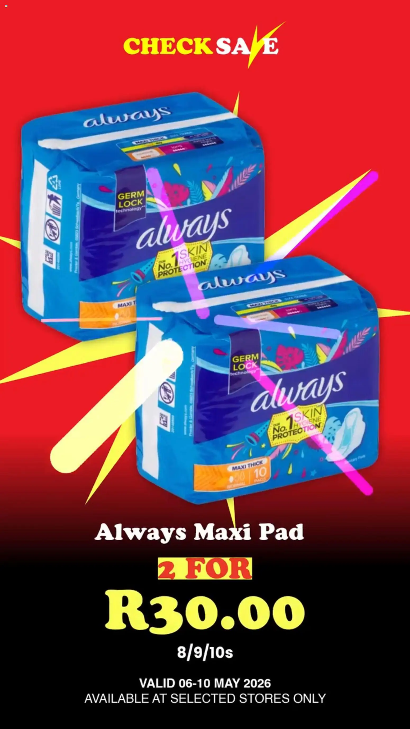 New Check Save catalogue – valid from 06.05.2026 | Page: 10 | Products: Lock, Pads