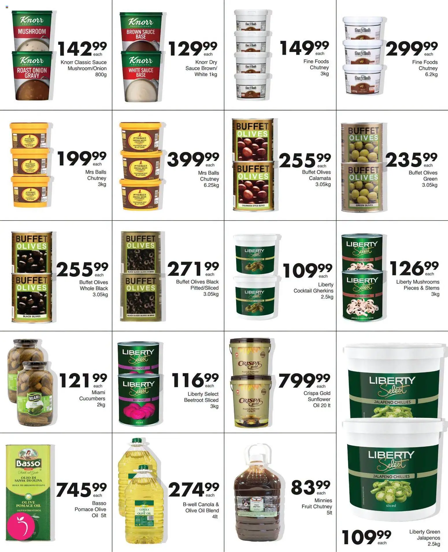 New Save catalogue – valid from 12/10/2026 | Page: 11 | Products: Mushrooms, Chutney, Oil, Sauce