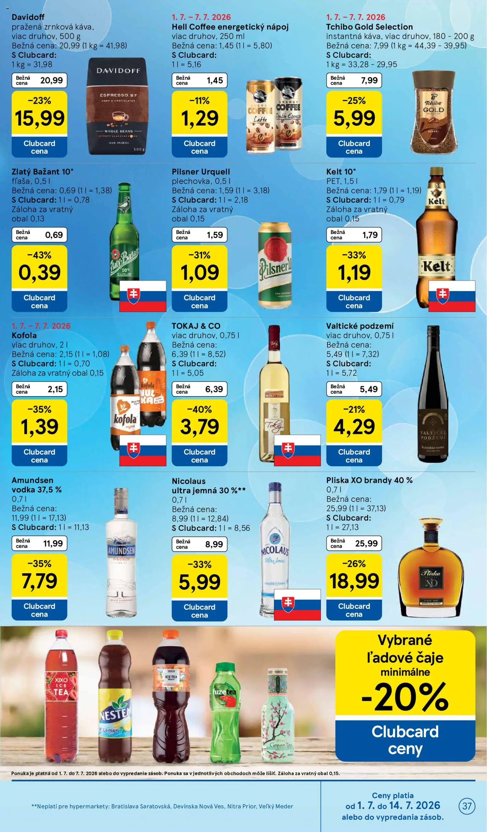Nové Tesco akcie – leták je platný od 01.07.2026 | Strana: 37