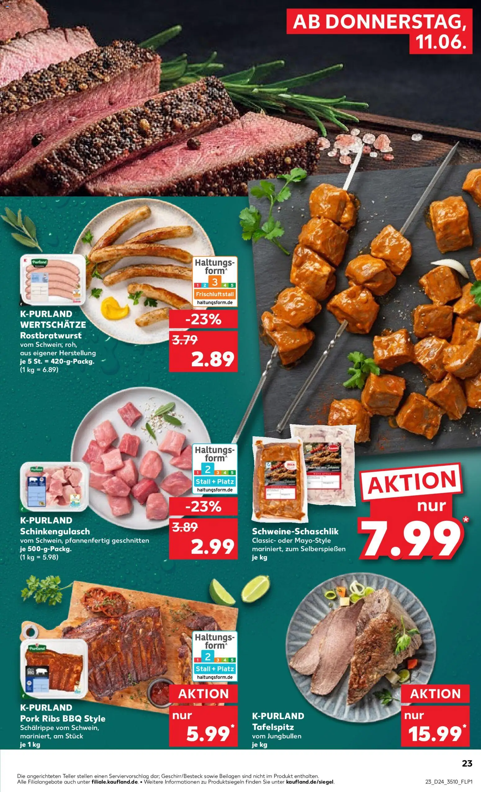 Kaufland Prospekt Leipzig – gültig ab 11.06.2026 | Seite: 23 | Produkte: Tafelspitz
