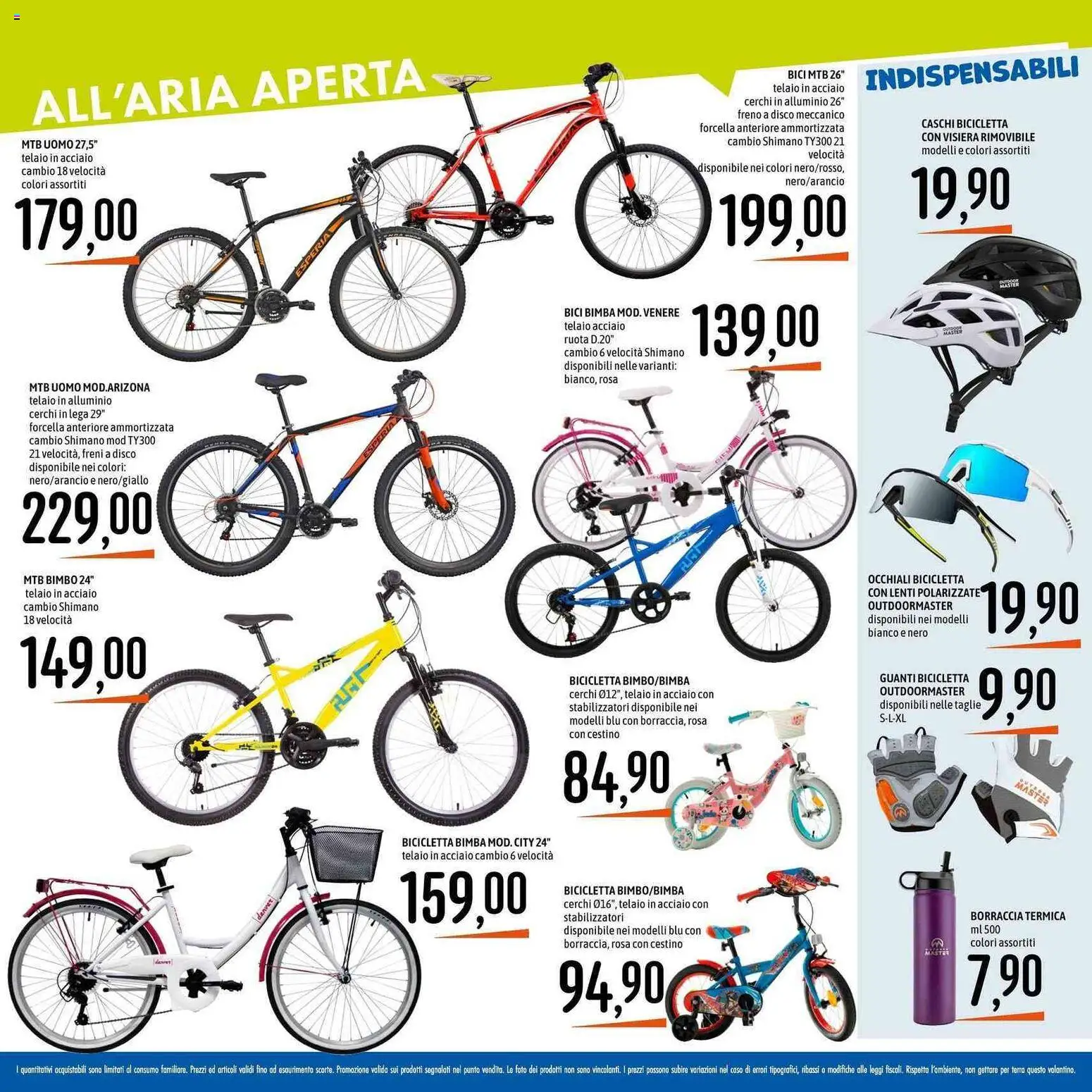Volantino Emisfero del 30.04.2026 | Pagina: 30 | Prodotti: Occhiali, Alluminio, Borraccia, Terra