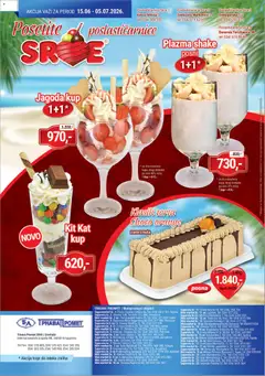 Klasik torta Choco orange, Klasik torta Choco orange zamrznuta - pregled Trnava Promet kataloga - važi od 15.06.2026 | Strana: 28