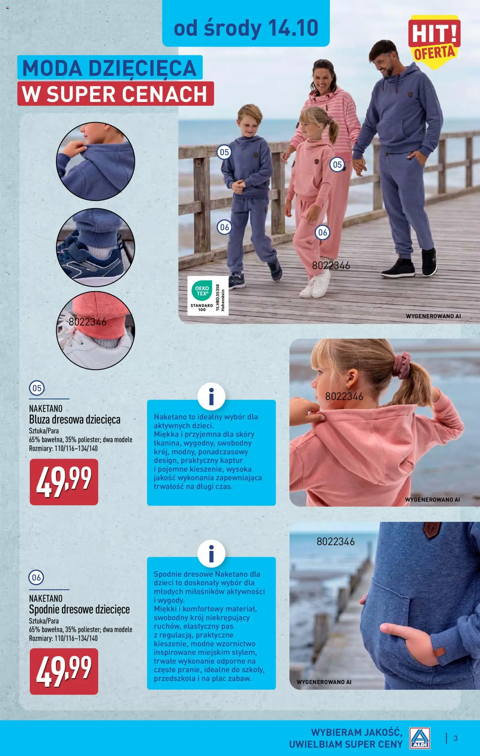 Aldi gazetka - Artykuły przemysłowe i tekstylia od 14.10.2026 | Strona: 3